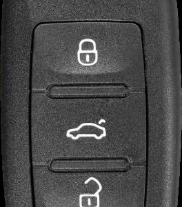 Carcasa volkswagen 3 botones sin separacion en el medio led medio