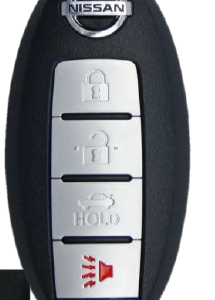 carcasa con logo nissan proximidad 4botones pila abajo con chip centro la normal