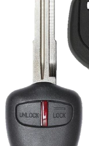 carcasa Control mitsubishi 2 botones fija