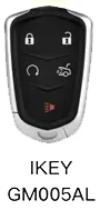 control autel smart tipo chevrolet gm 5 botones