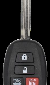 control toyota 4 botones llave fija 6Q4-52T 315mhz HYQ12BDM