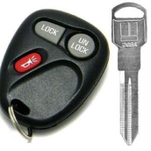 control remoto chevrolet gmc gm 3botones abrir cerrar panico L2C0007T  315mhz