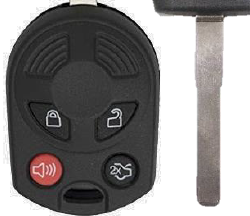 Control llave fija regata hu101 4botones 000022 315mhz