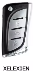 control xhorse universal con chip bolsa morada tipo suzuki 3 botones