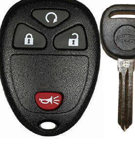 carcasa control remoto chevrolet gmc gm 4botones abrir cerrar encendido panico