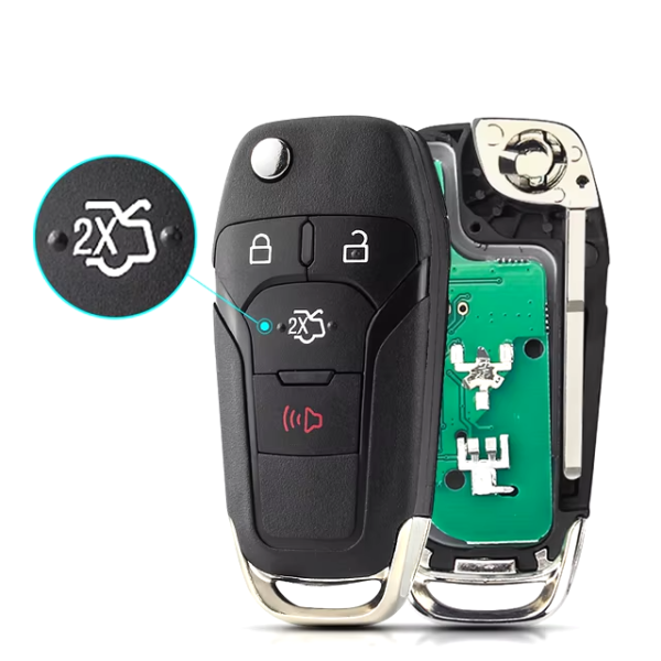 control remoto 4botones ford 08TAA 315mhz