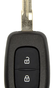 llave Renault sin logo fija 2 botones 4a PCF7961M