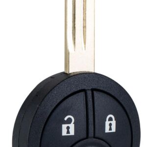 carcasa control llave fija nissan 3botones B1U751 315mhz panico