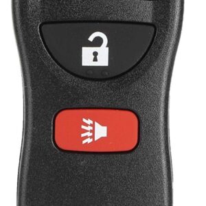 carcasa control remoto nissan 3 botones stu15   315mhz