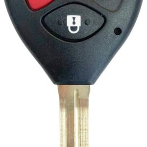 carcasa toyota 3 botones llave fija