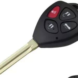 carcasa toyota 4 botones llave fija