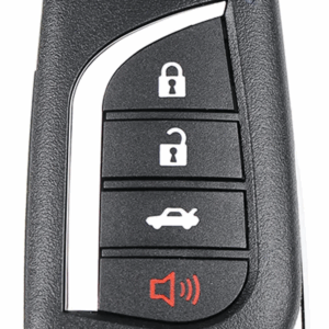 control xhorse universal bolsa rojo sin chip tipo toyota 4 botones
